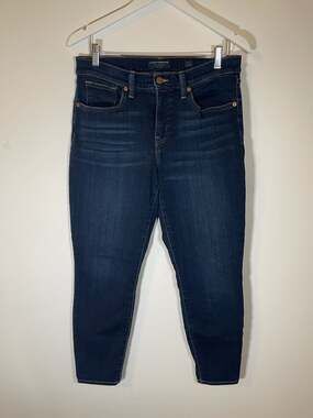 Lucky Brand Mid Rise Super Skinny Ava Jeans Dark Wash 12/31